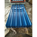 Breite 90CM 28 GAUGE Zink-Blau-Farbstahl-Dachbleche